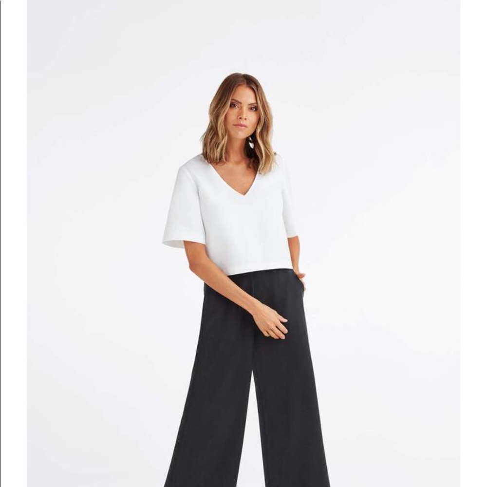 Vetta Cropped Blouse M